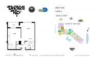 Unit 1518 floor plan